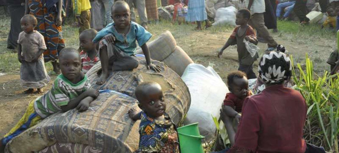 Refugiados congoleses en Uganda