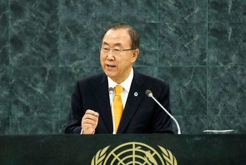 Secretary-General Ban Ki-moon presents to the Assembly his annual report on the work of the Organization.