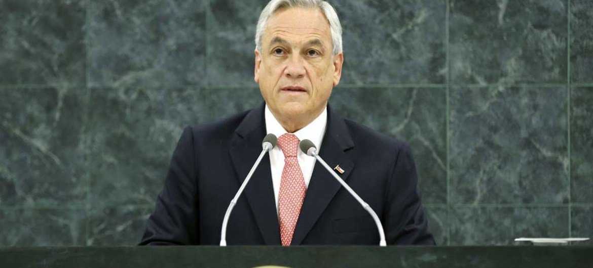 President Sebastian Piñera of Chile.