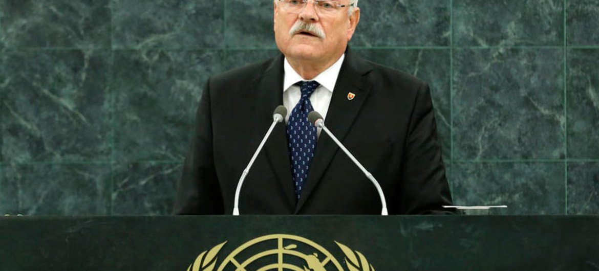President Ivan Gašparovič of the Slovak Republic.