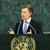 El presidente de Colombia, Juan Manuel Santos  Foto:  ONU/Eskinder Debebe