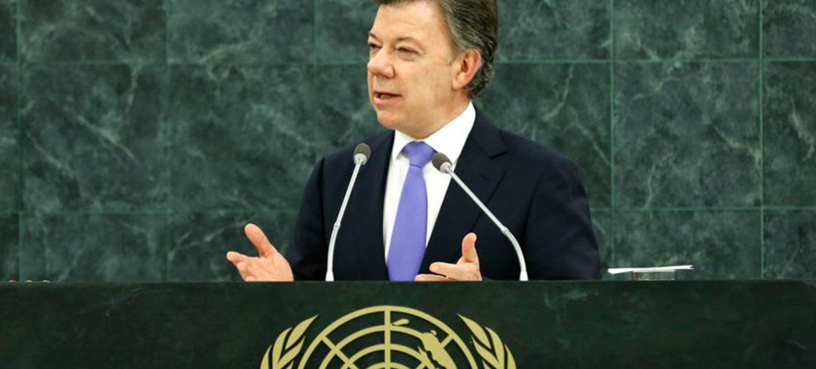 President Juan Manuel Santos Calderon of Colombia.