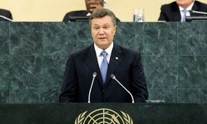 President Viktor Yanukovych  of Ukraine.