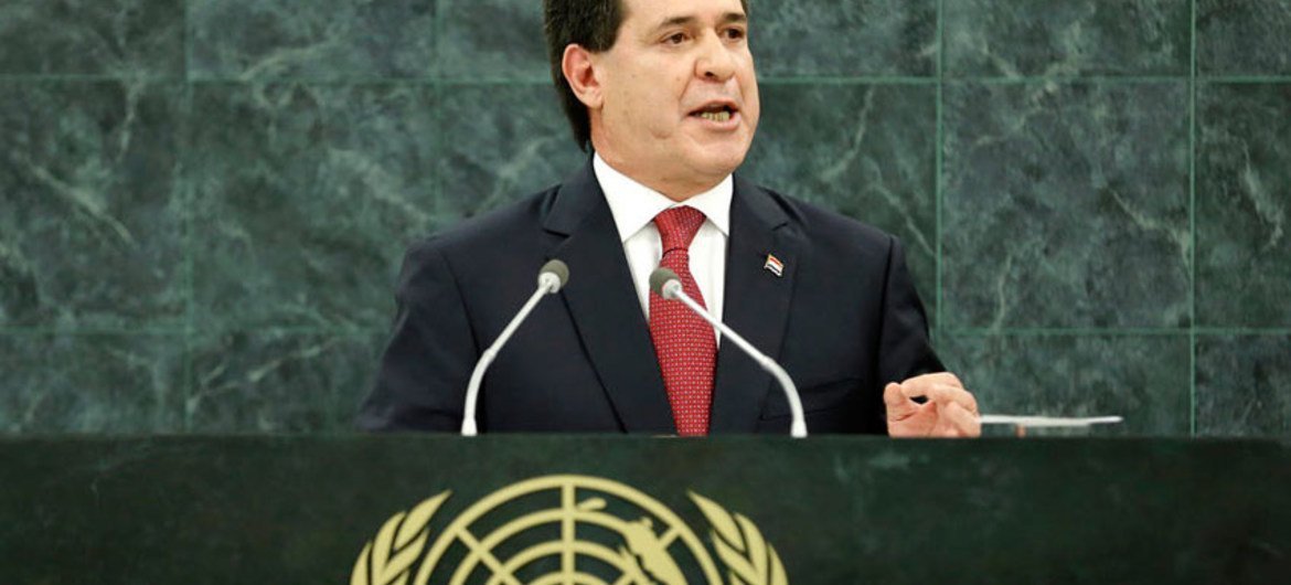 Horacio Manuel Cartes Jara, President of the Republic of Paraguay.