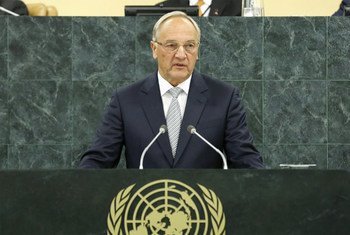 President Andris Bērziņš of the Republic of Latvia.