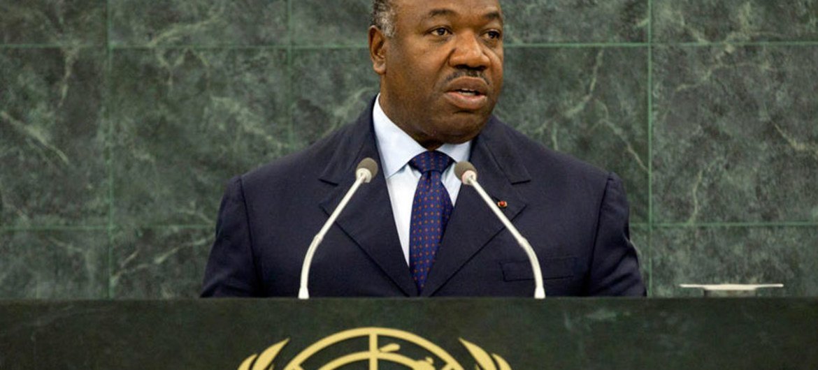 President Ali Bongo Ondimba of the Gabonese Republic.