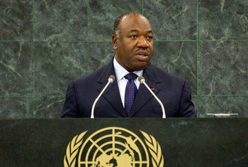 Le Président du Gabon, Ali Bongo Ondimba.