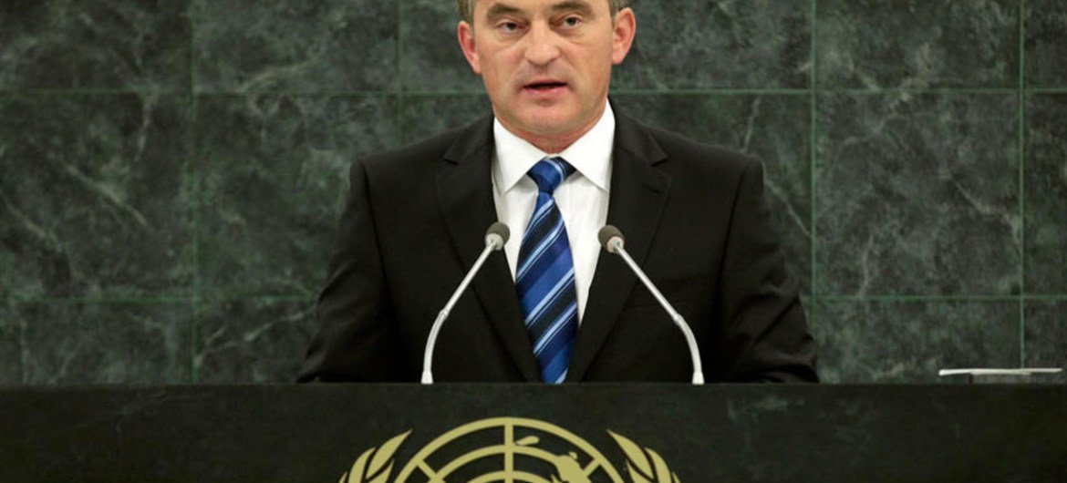 Zeljko Komšić, Chairman of the Presidency of Bosnia and Herzegovina.