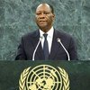 Alassane Ouattara, President of Cote d’Ivoire.
