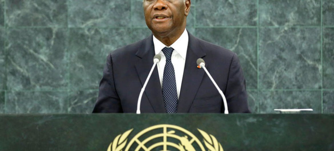 Alassane Ouattara, President of Cote d’Ivoire.