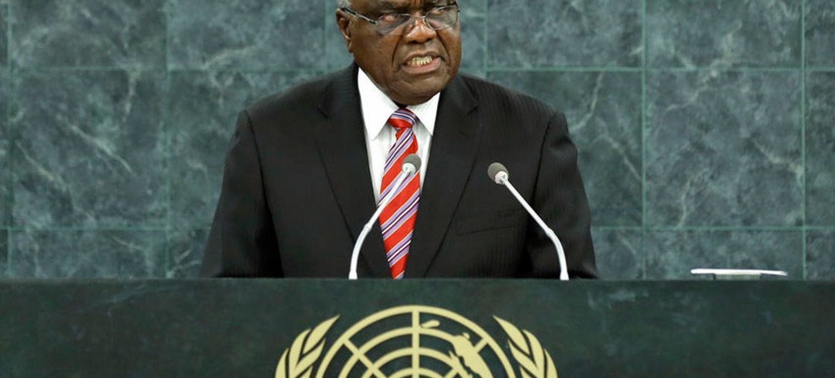 Hifikepunye Pohamba, President of Namibia.