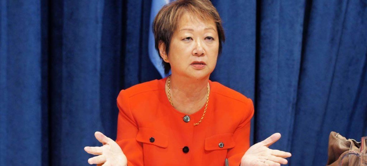 La Sous-Secrétaire générale à l'appui à la consolidation de la paix, Judy Cheng-Hopkins.
