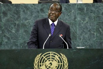 Robert Mugabe, President of the Republic of Zimbabwe.