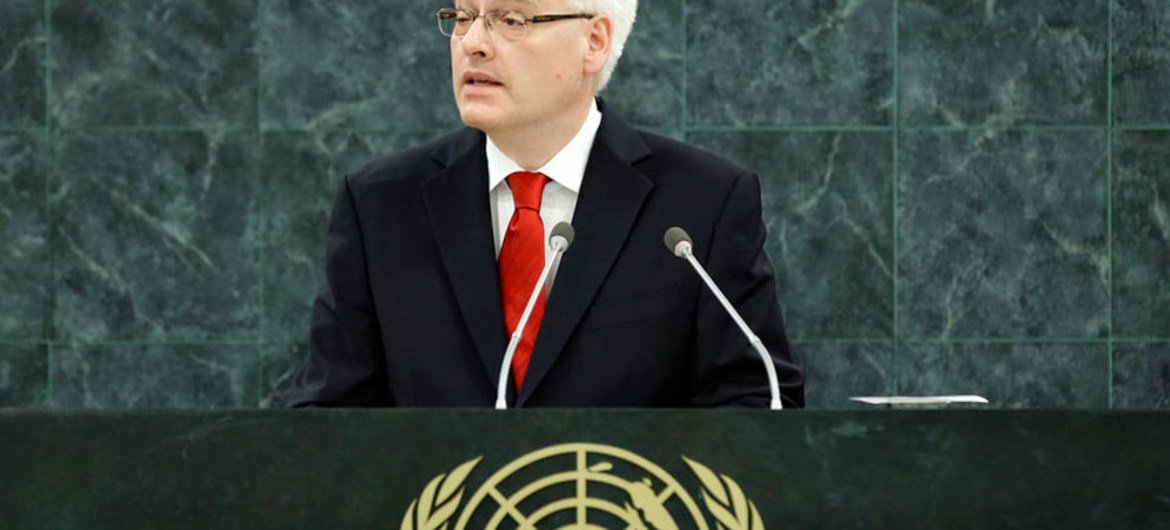 Ivo Josipovic, President of the Republic of Croatia.
