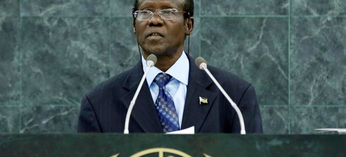James Wani Igga, Vice-President of the Republic of South Sudan.