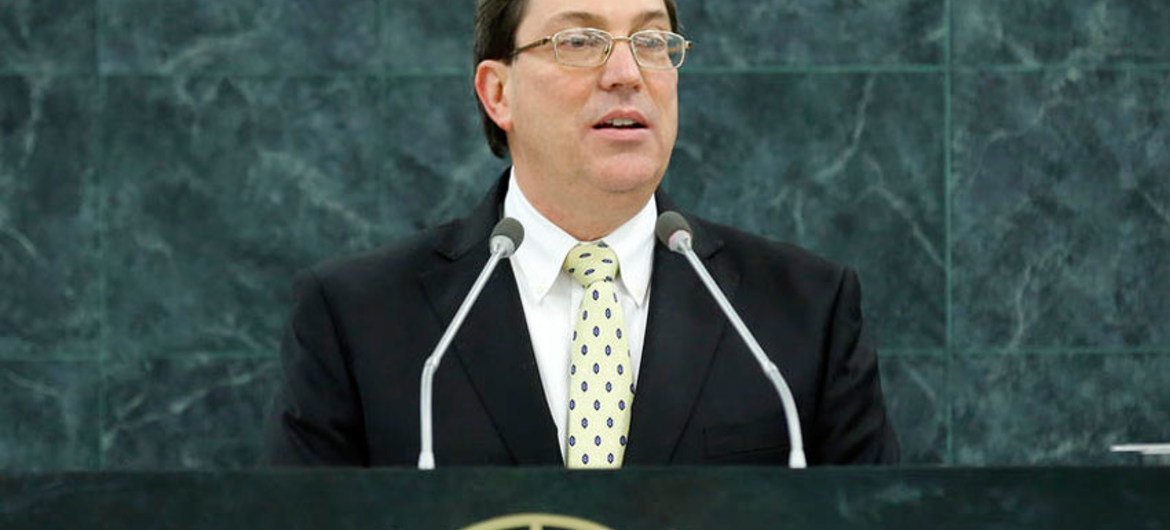 El Ministro de Exteriores de Cuba, Bruno Rodriguez   Foto archivo/Paulo Filgueiras