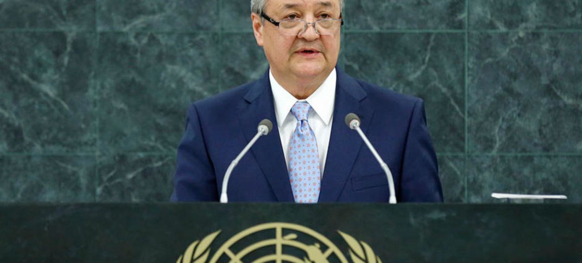 Abdulaziz Kamilov, Minister for Foreign Affairs of Uzbekistan.