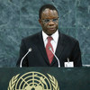 Le Ministre des affaires étrangères et de la coopération de la République du Congo, Basile Ikouebe.