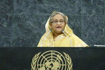 Prime Minister Sheikh Hasina of Bangladesh.