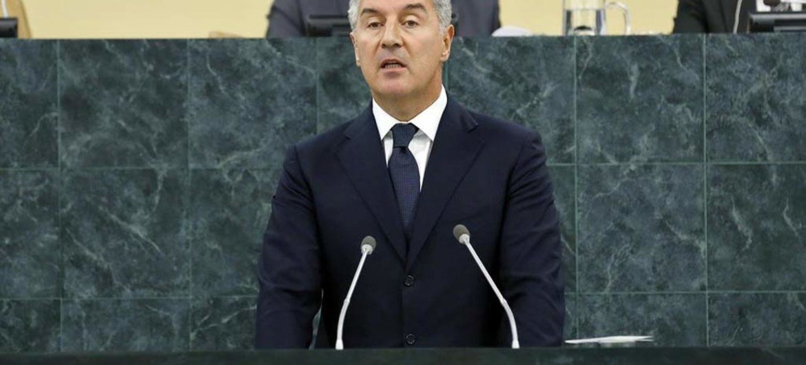 Prime Minister Milo Ðukanovic of Montenegro.
