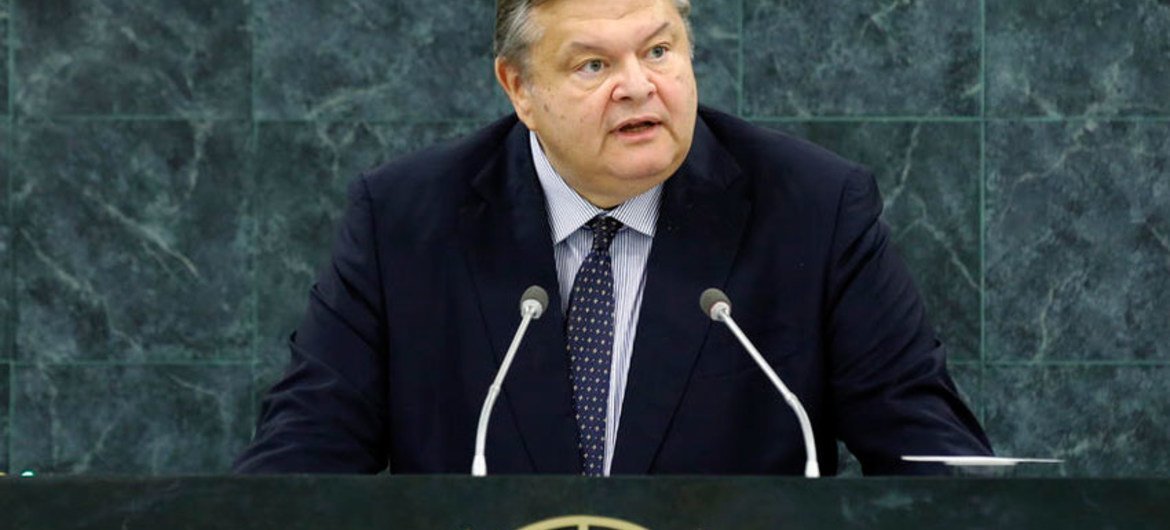 Evangelos Venizelos, Deputy Prime Minister and Minister for Foreign Affairs for Greece.