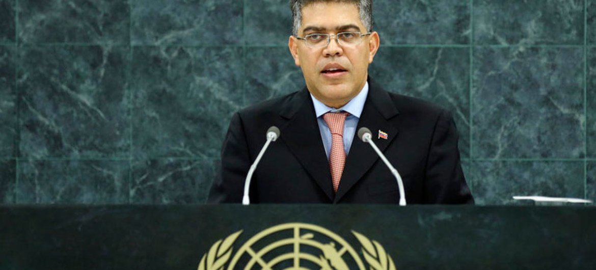 Elias Jaua Milano, Minister for Foreign Affairs of Venezuela.