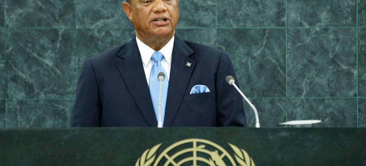 Perry Gladstone Christie, Prime Minister and Minister of Finance of the Commonwealth of the Bahamas.