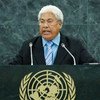 Vete Sakaio, Deputy Prime Minister of Tuvalu.