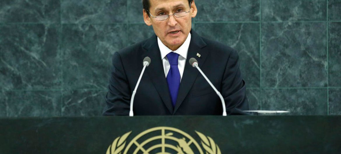 Rashid Meredov, Deputy Chairman of the Cabinet of Ministers and Minister for Foreign Affairs of Turkmenistan.