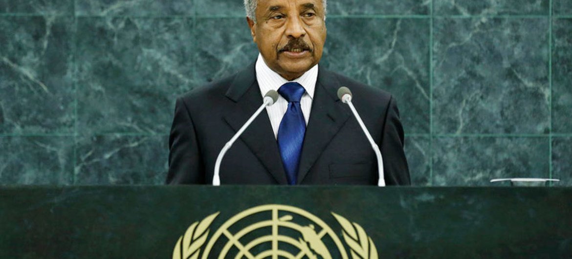 Osman Mohammed Saleh,  Minister for Foreign Affairs of Eritrea.