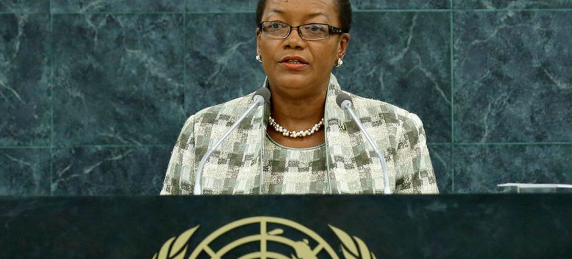 Maxine Pamela Ometa McClean, Minister for Foreign Affairs and Foreign Trade of Barbados.
