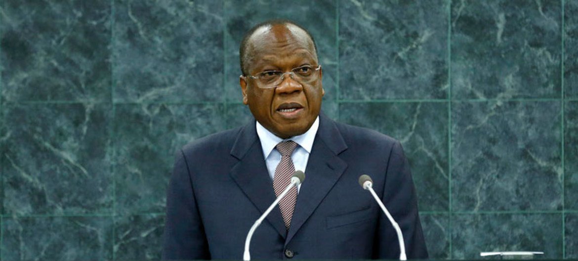 Francois Lounceny Fall, Foreign Minister of Guinea.