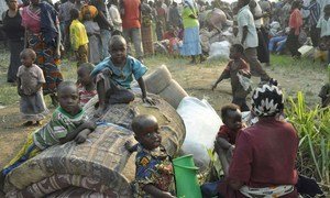 Congolese refugees at a transit centre in Uganda near the border with the Democratic Republic of the Congo. (File)