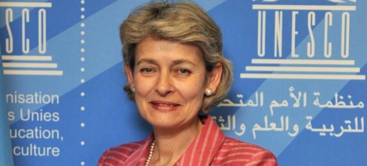 La directora general de la UNESCO, Irina Bokova Foto:UNESCO