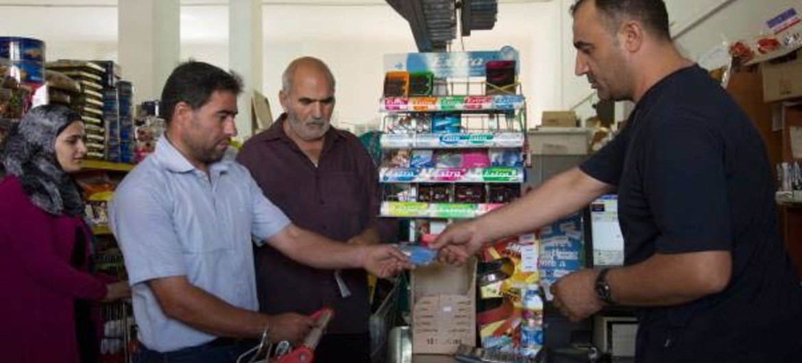The voucher system aiding Syrian refugees in Lebanon has injected more than US$82 million into the local economy since the beginning of 2013.