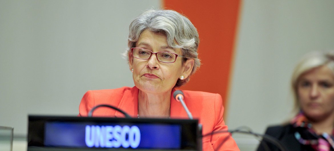 La directora general de la UNESCO, Irina Bokova   Foto: ONU/Amanda Voisard