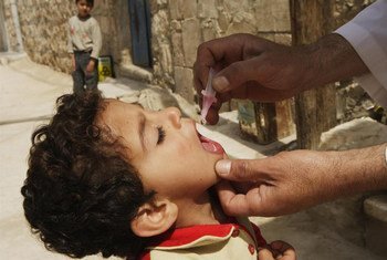 L'UNICEF a lancé conjointement avec l'OMS et d'autres partenaires une campagne de vaccination contre la polio en Syrie.