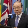 中国常驻联合国代表刘结一。联合国图片/Eskinder Debebe