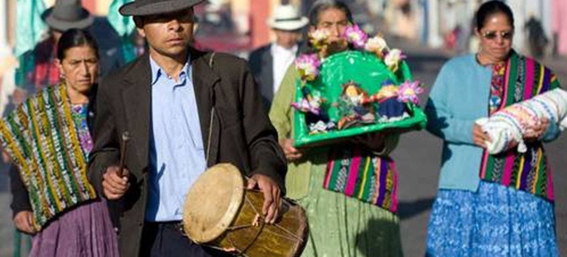 Ceremonia La Paach, Guatemala   Foto: UNESCO/E. Sacayon