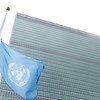 Bandeira da ONU na sede em Nova Iorque