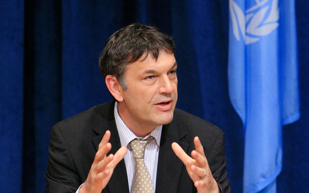 联合国驻黎巴嫩人道主义协调员拉扎里尼（Philippe Lazzarini）。联合国图片/Ryan Brown