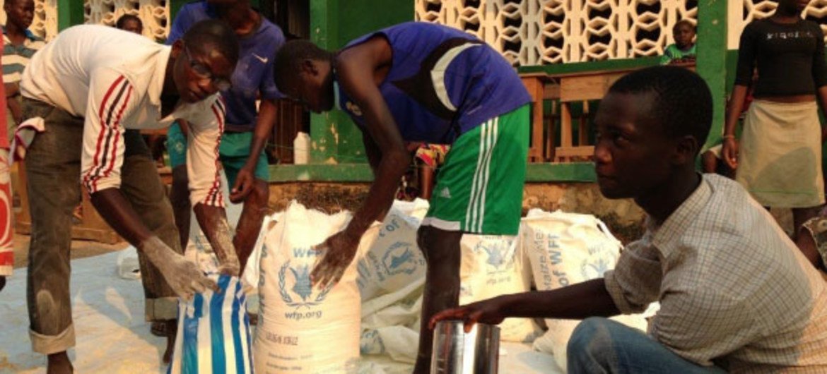 WFP has provided food assistance to more than 500,000 displaced people across the Central African Republic (CAR).