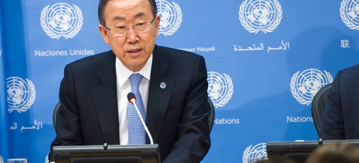 Ban Ki-moon (Foto: ONU-Mark Garten)