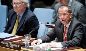 Martin Kobler, Special Representative of the Secretary-General and head of MONUSCO briefs the Security Council.