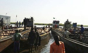 Continuous fighting around the Jonglei State capital Bor has driven an estimated 136,000 South Sudanese civilians across the River Nile into Awerial County in Lakes State.