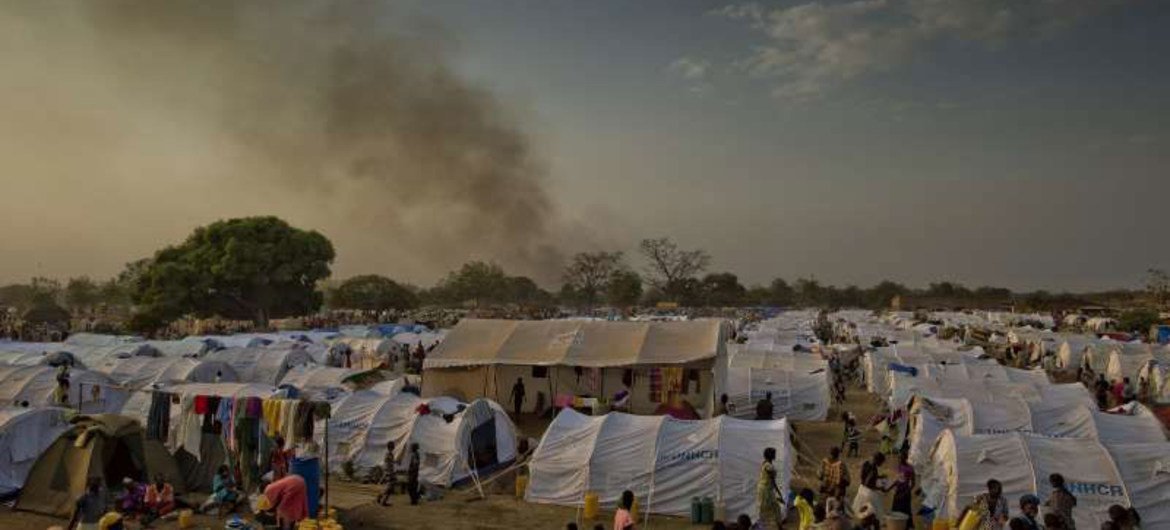 Refugiados de Sudán del Sur en el norte de Uganda  