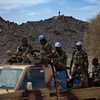 Chadian UN peacekeepers patrol a MINUSMA check point in Tessalit, North of Mali. Photo MINUSMA/Marco Dormino