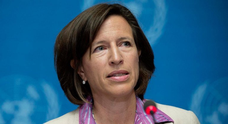 联合国主管全球传播事务的新任副秘书长梅丽莎·弗莱明。