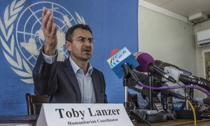 Humanitarian Coordinator in South Sudan Toby Lanzer.