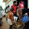 مساعدات برنامج الأغذية العالمي في سوريا